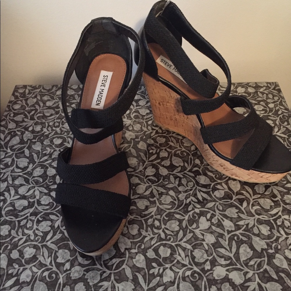Steve Madden Wedges- Never Worn